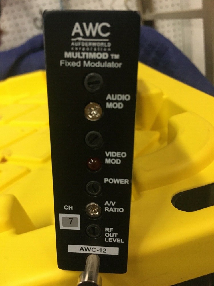 Aufderworld AWC-12 MULTIMOD Fixed Modulator Channel 7