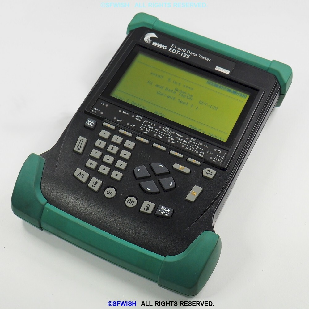 WWG/Acterna/JDSU EDT-135 E1 & Data Tester, NO ACCESSORIES!  *OPEN BOX!*