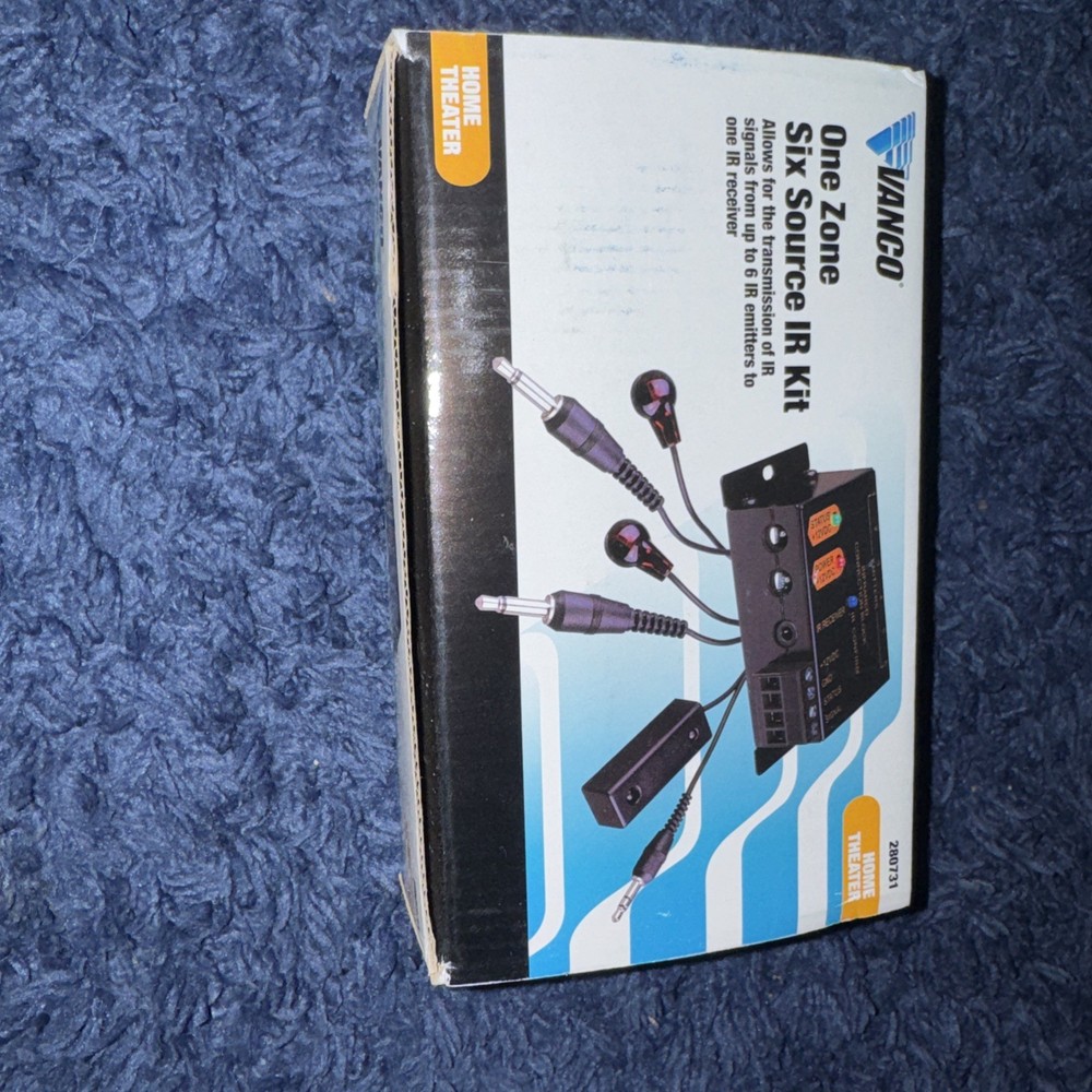 Deal! Vanco One Zone Six Source IR Kit Model # 280731 - New