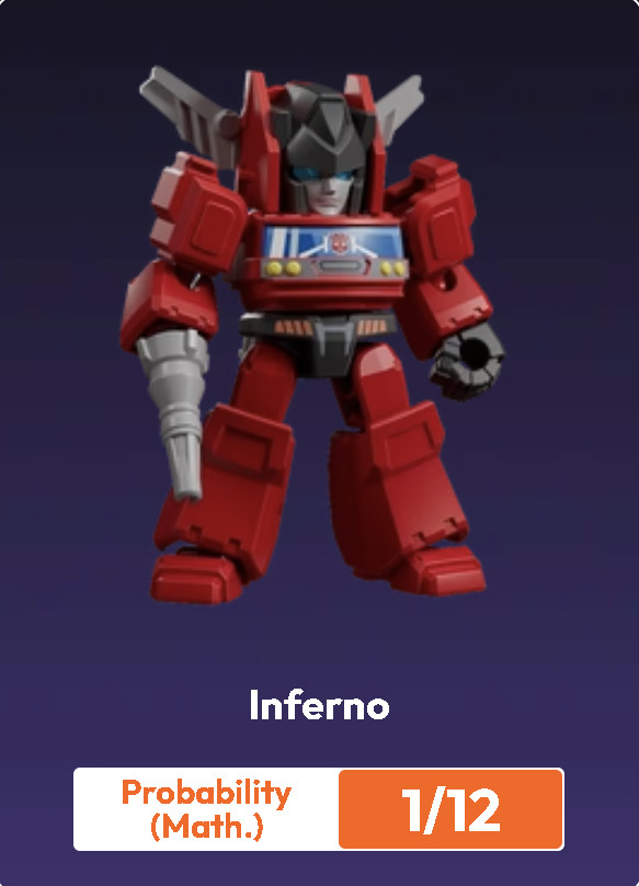 Blokees Transformers Defender Version 02 Mini Model Kit Inferno 1/12