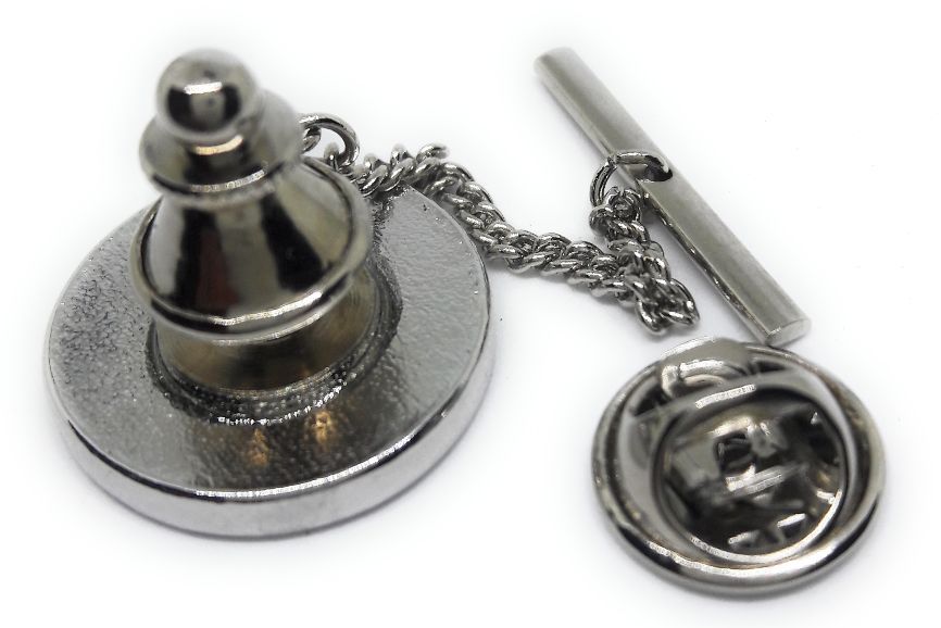 BARBER DIME DIME TIE TACK / LAPEL PIN