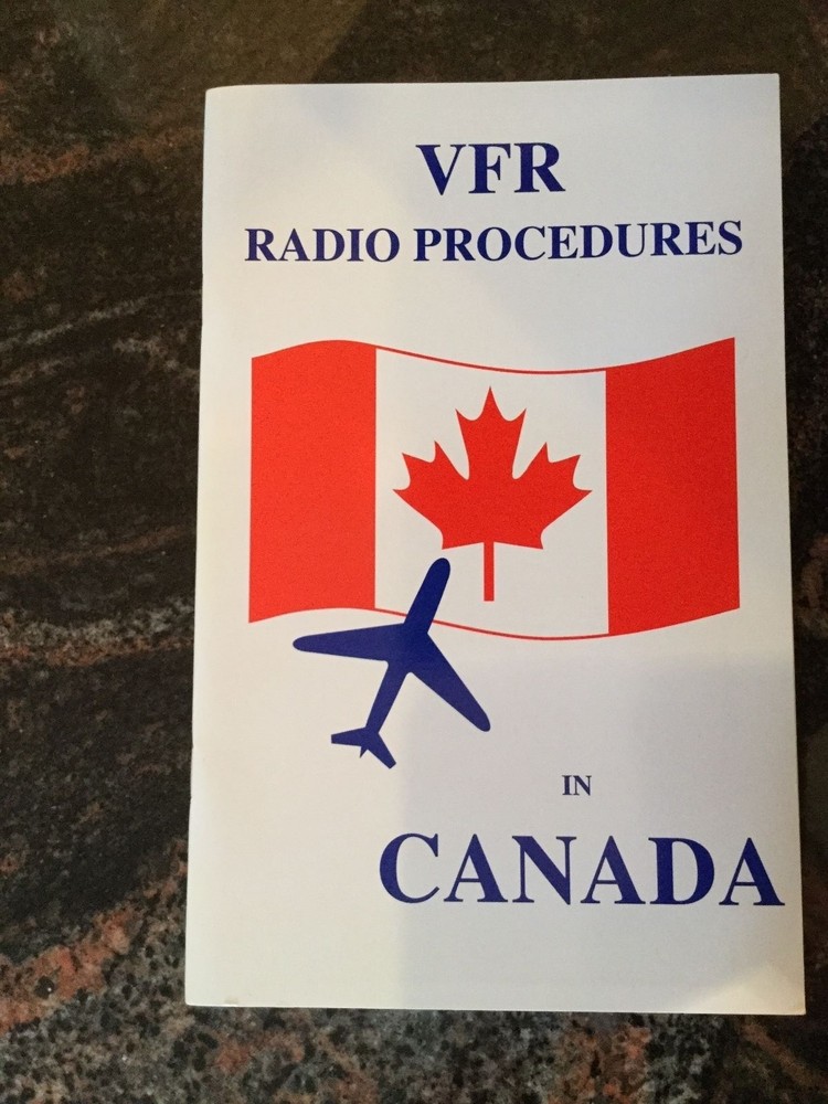 PILOT VFR Communications in CANADA Learning aid Aviation