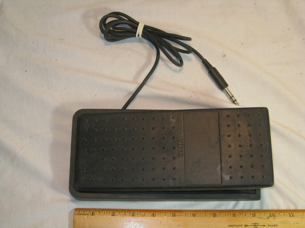 * vintage YAMAHA foot pedal electronic control audio switch controller unit