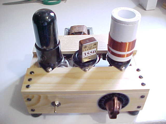 ULTRA SIMPLE 6V6 QRP 80/40/20M CW TRANSMITTER (RUNS ON 6 TO 7 VOLTS DC)