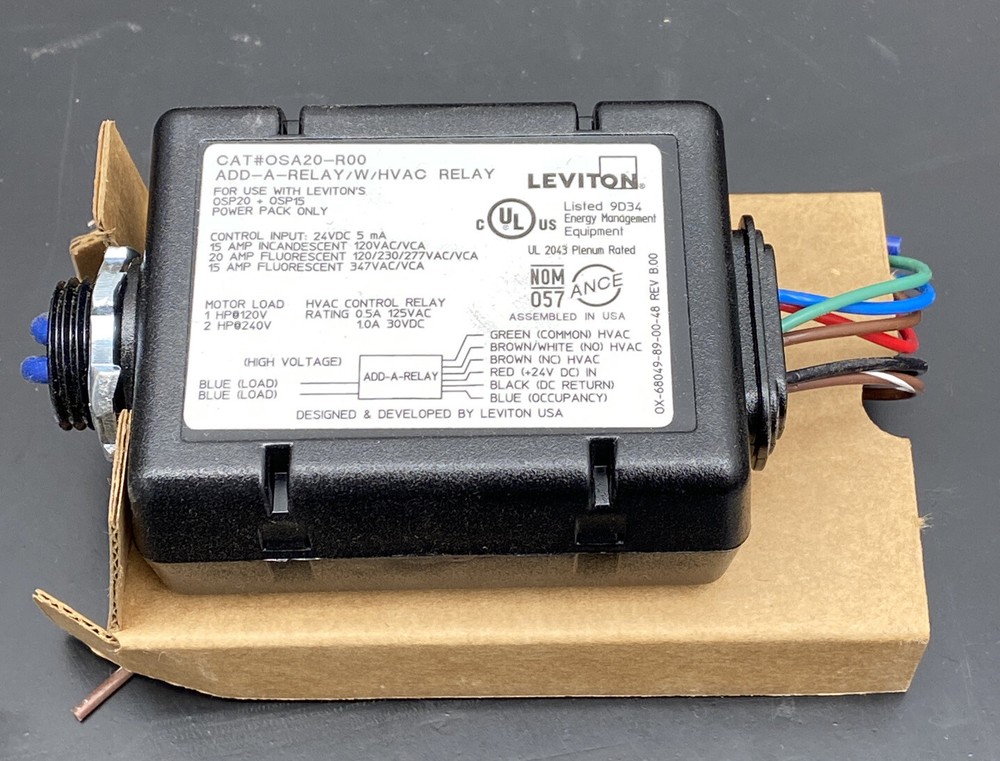 LEVITON OSA20-R00 OCCUPANCY SENSOR