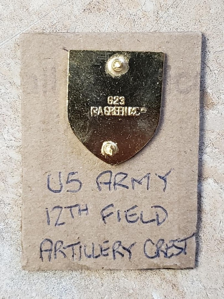 12th Field Artillery Crest DUI