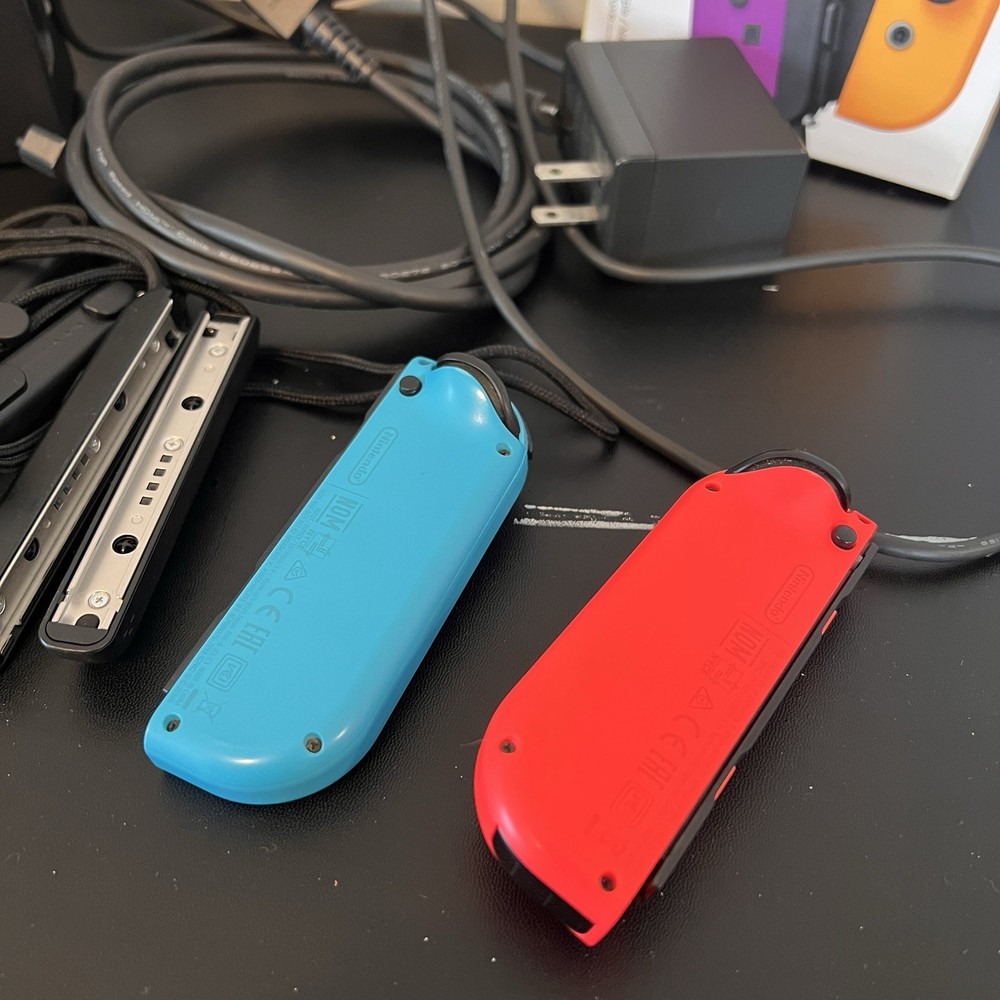 OEM Nintendo Switch Docking Station Controller Joy Con Accessory Red Blue