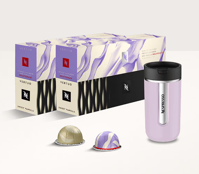 Nespresso Vertuo Lavender &  Vanilla Coffee Bundle + Mug