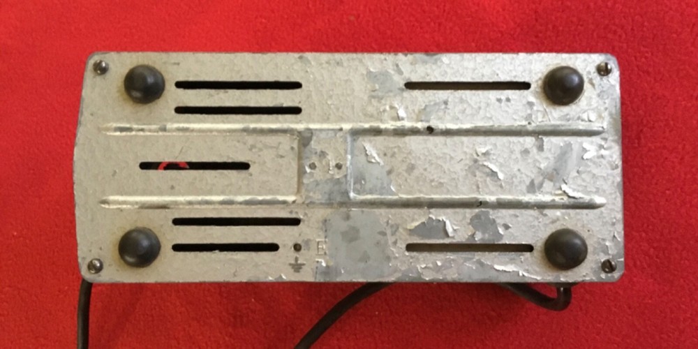 Foot control pedal. vintage