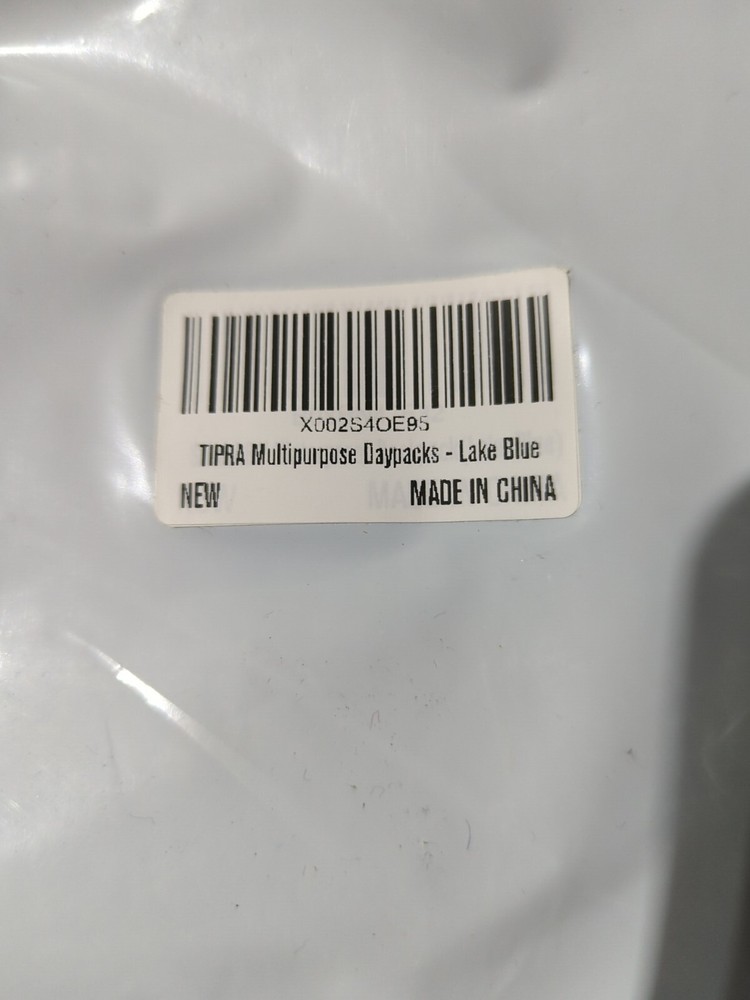 Tipra Multipurpose Day pack- Lake Blue And  Black