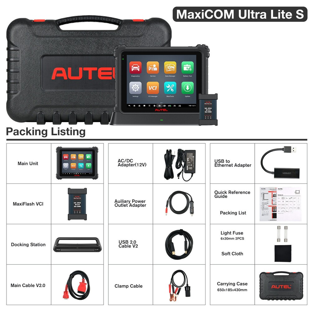 2025 Autel MaxiSys ULTRA Lite MS919 Diagnostic Scanner Advanced VCMI Programming