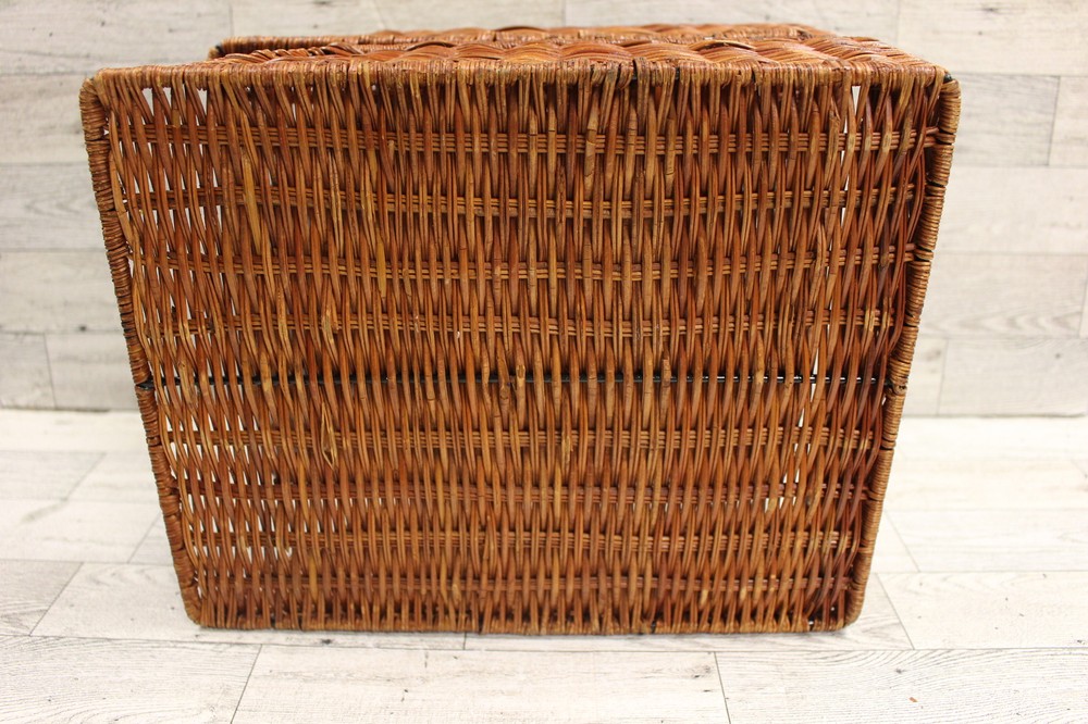Wicker Double Letter Tray - Used