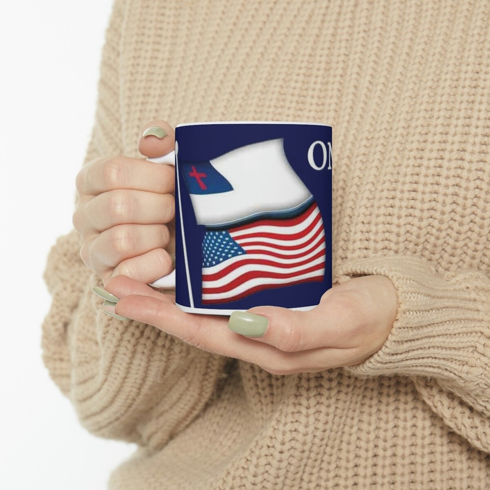 One Nation Under God Ceramic Mug 11oz