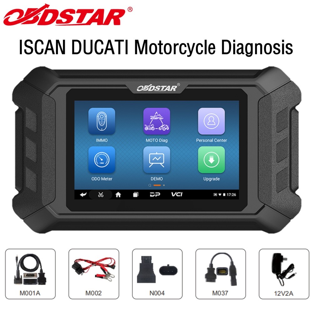 OBDSTAR iScan For DUCATI Motorcycle Diagnostic Scanner Tool IMMO Programming