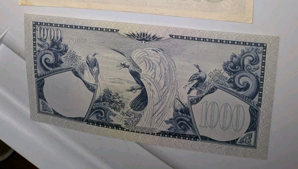 INDONESIA 1000 RUPIAH 1959 PICK 71