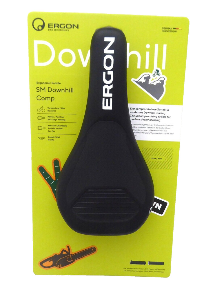 Ergon SM Downhill Comp Saddle - Chromoly