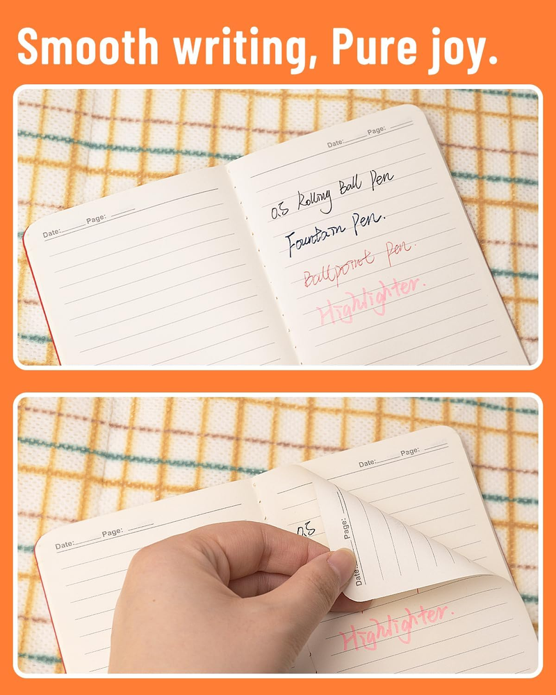 Small Lined Notebooks Bulk 120 Pack Mini Journal Pocket Notepads Set Colorful Co
