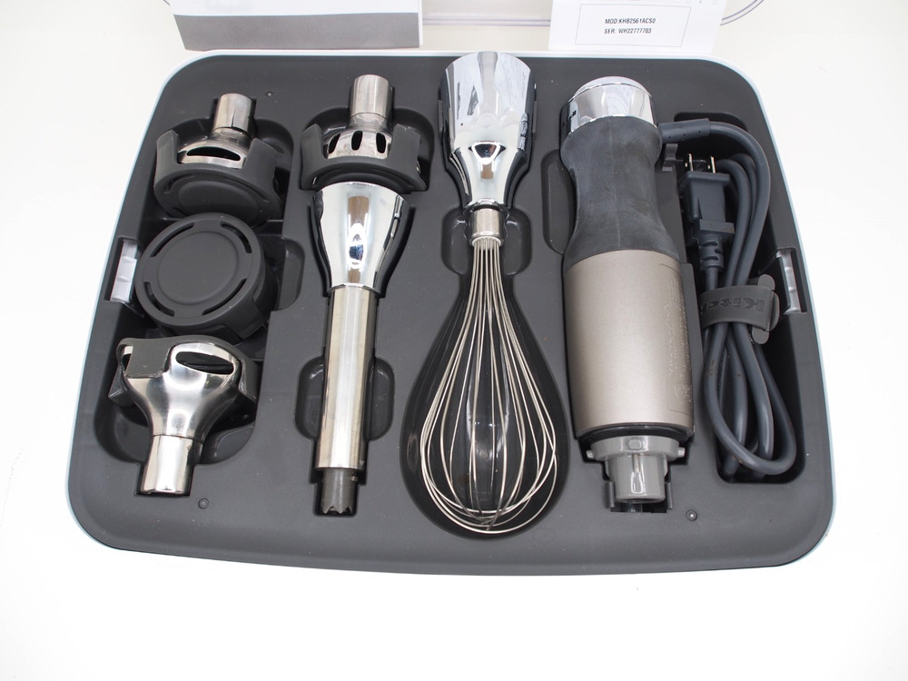 KitchenAid Hand Blender KHB2561 5 Speed Attachments & Storage Case