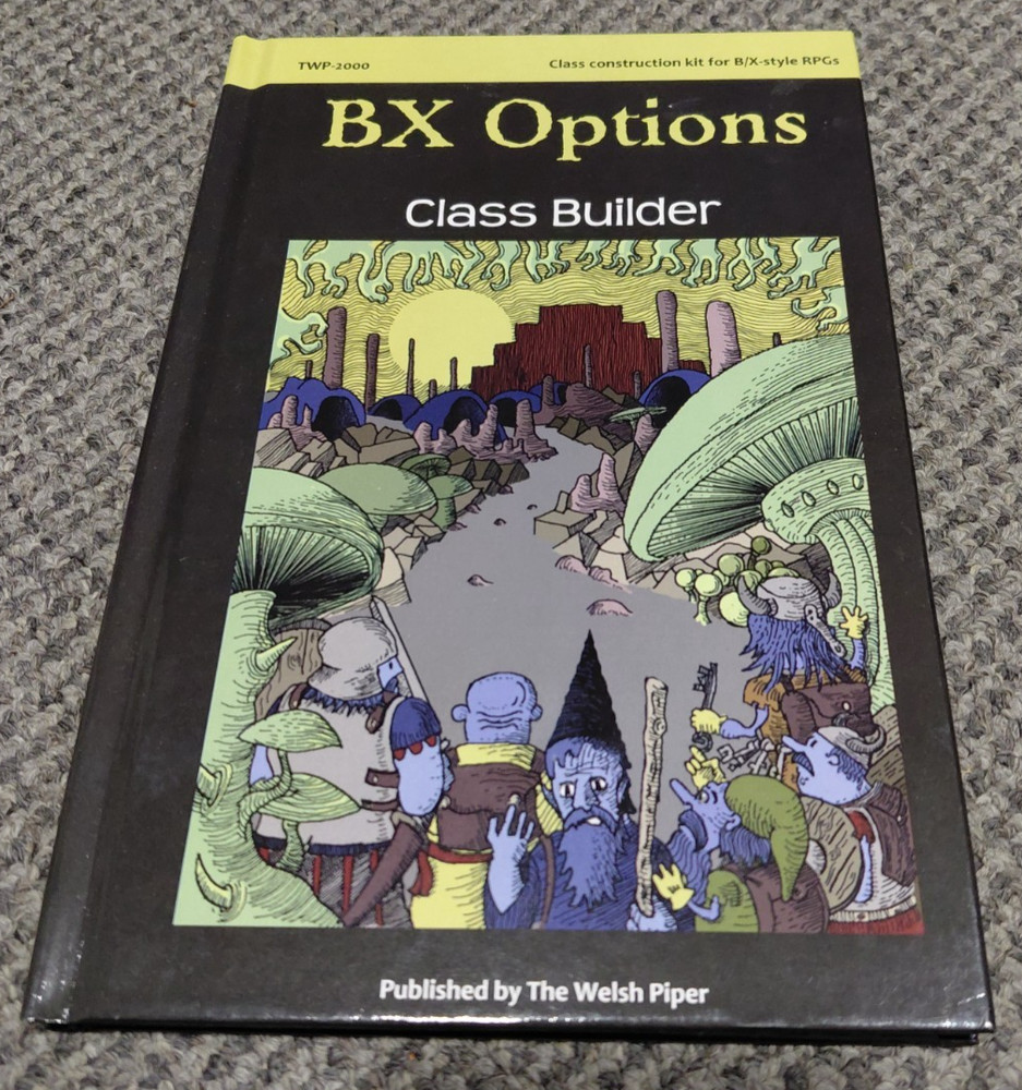 BX Options Class Builder - Welsh Piper - Dungeons & Dragons OSR
