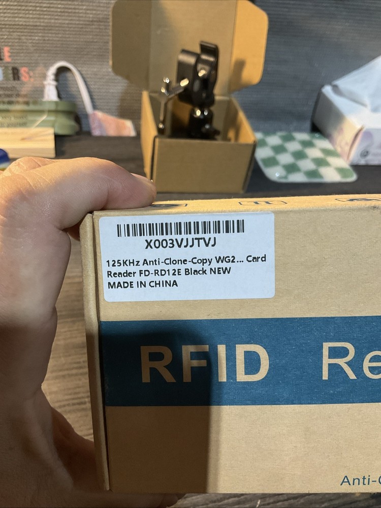125 KHZ Anti Clone WG Reader RFID Access Control Card Reader FD-DR12E