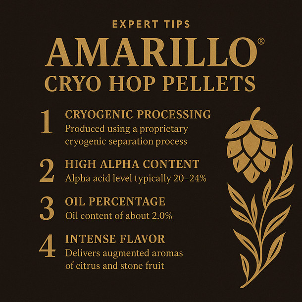 YCHHops Amarillo® Cryo Hop Pellets 1 oz