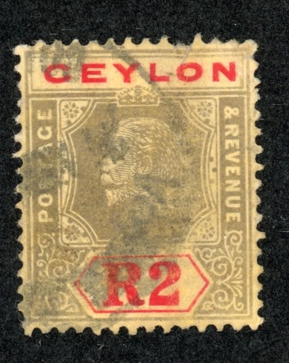 Ceylon 221 U 1913 2r