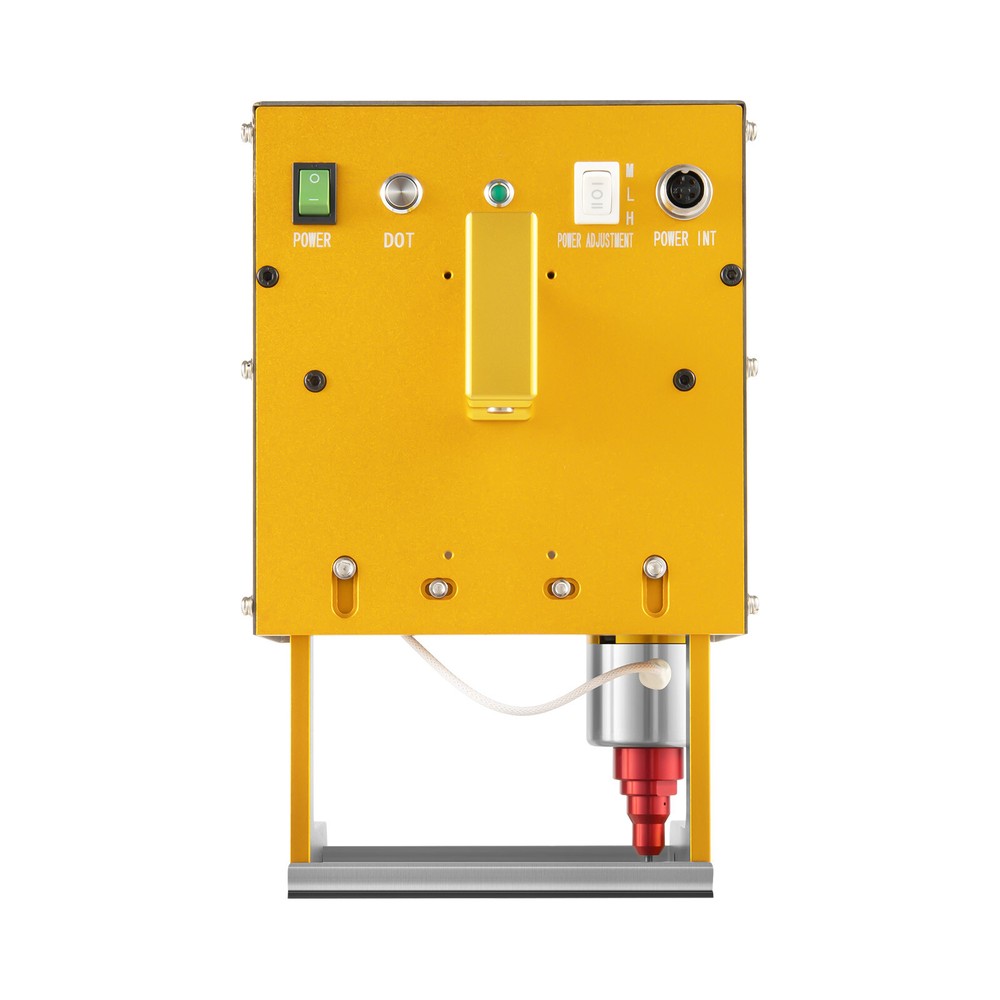 40mm/s Handheld Touch Screen Dot Peen Marking Machine for VIN Code Chassis 120W