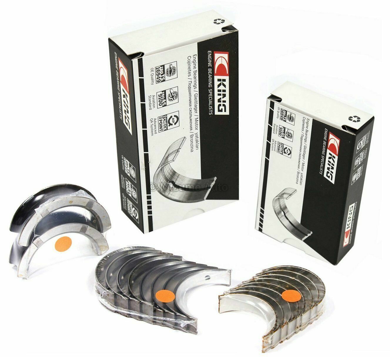 KING CR807SI MB5293SI Main+Rod Bearings Set Kit for Chevy LS 4.8 5.3 5.7 6.0 6.2