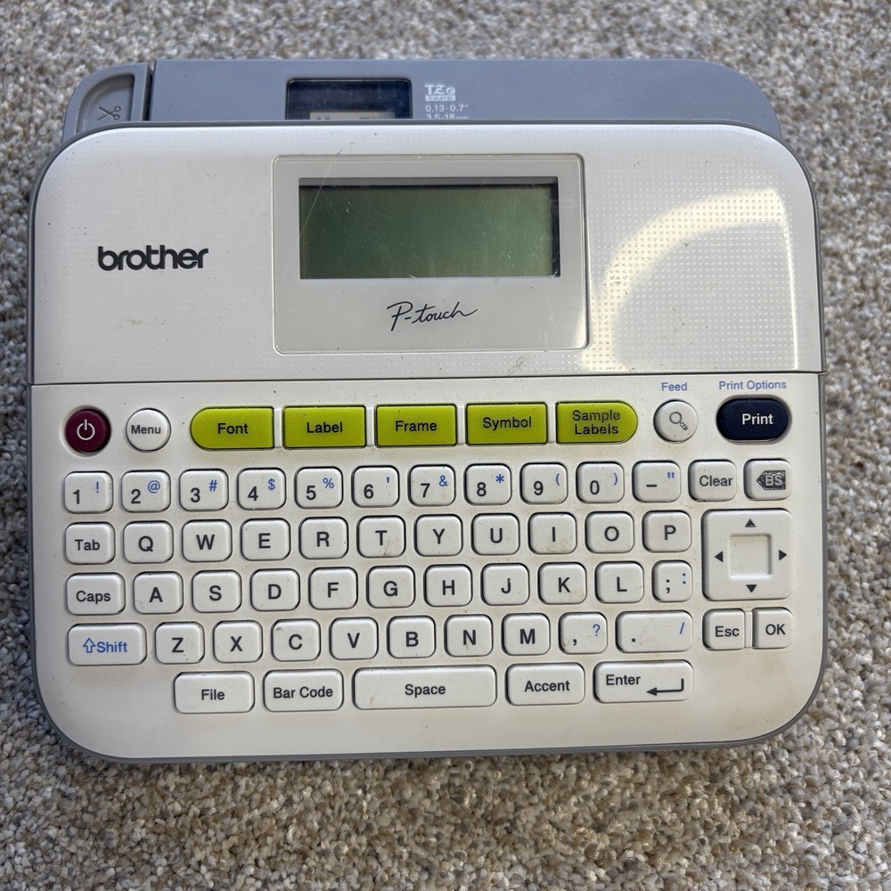 Brother Pt-d400 Label Maker Pt400d Versatile Compact