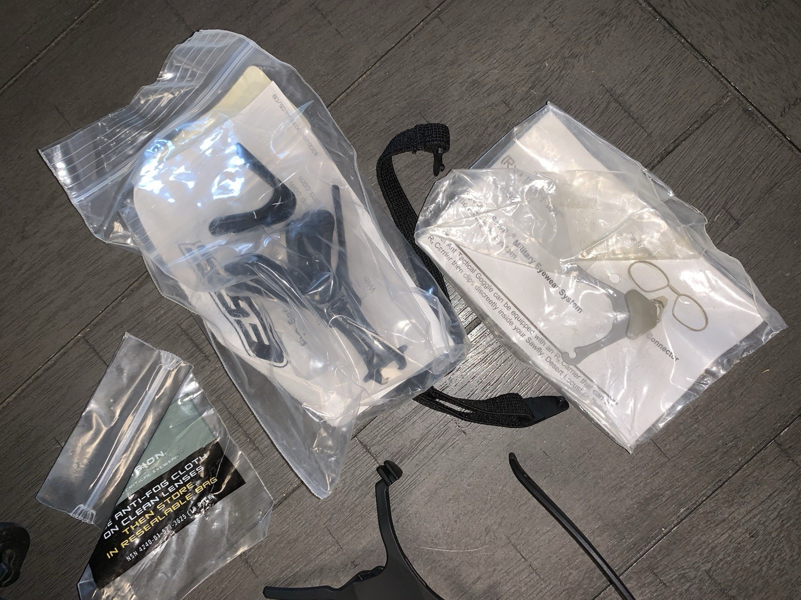 E4 US MILITARY APEL REVISION SAWFLY EYEWEAR SYSTEM GLASSES