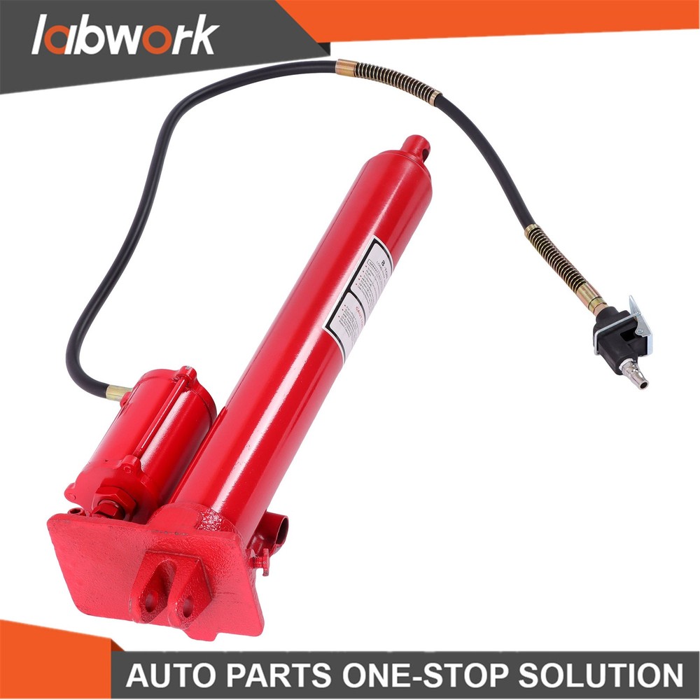 Labwork 8 Ton Long Hydraulic Air Jack Single Pump Engine Lifting Cherry Picker