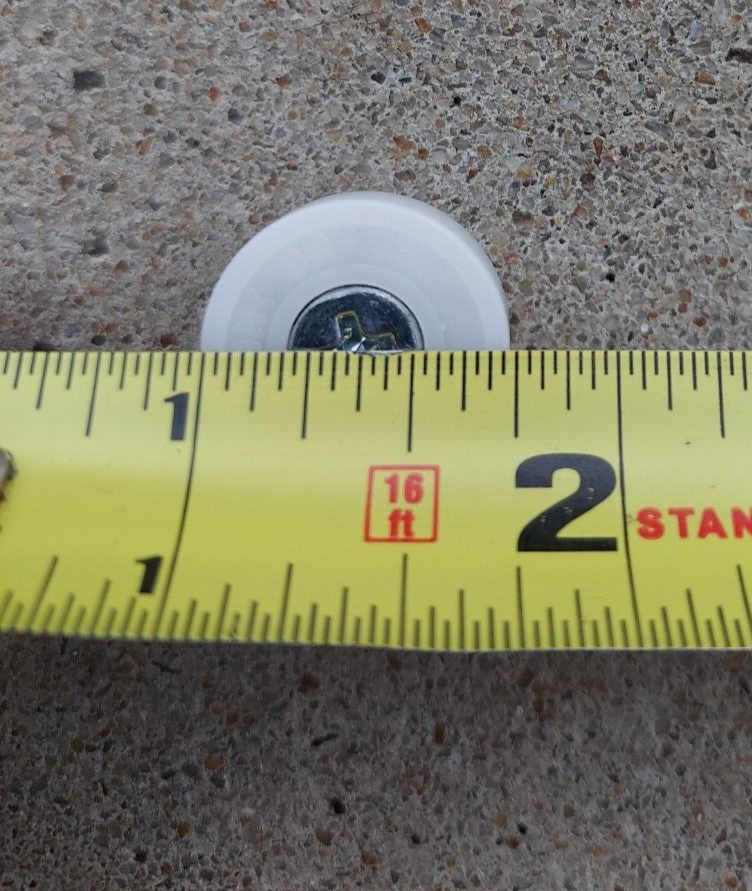 19mm 3/4" Nylon POM Cash Drawer Tray Roller Wheel Fits HS DR-19 & RM DR-190D