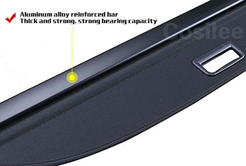 Interior Rear Trunk Cargo Cover Security Shield Shade Tonneau Covers