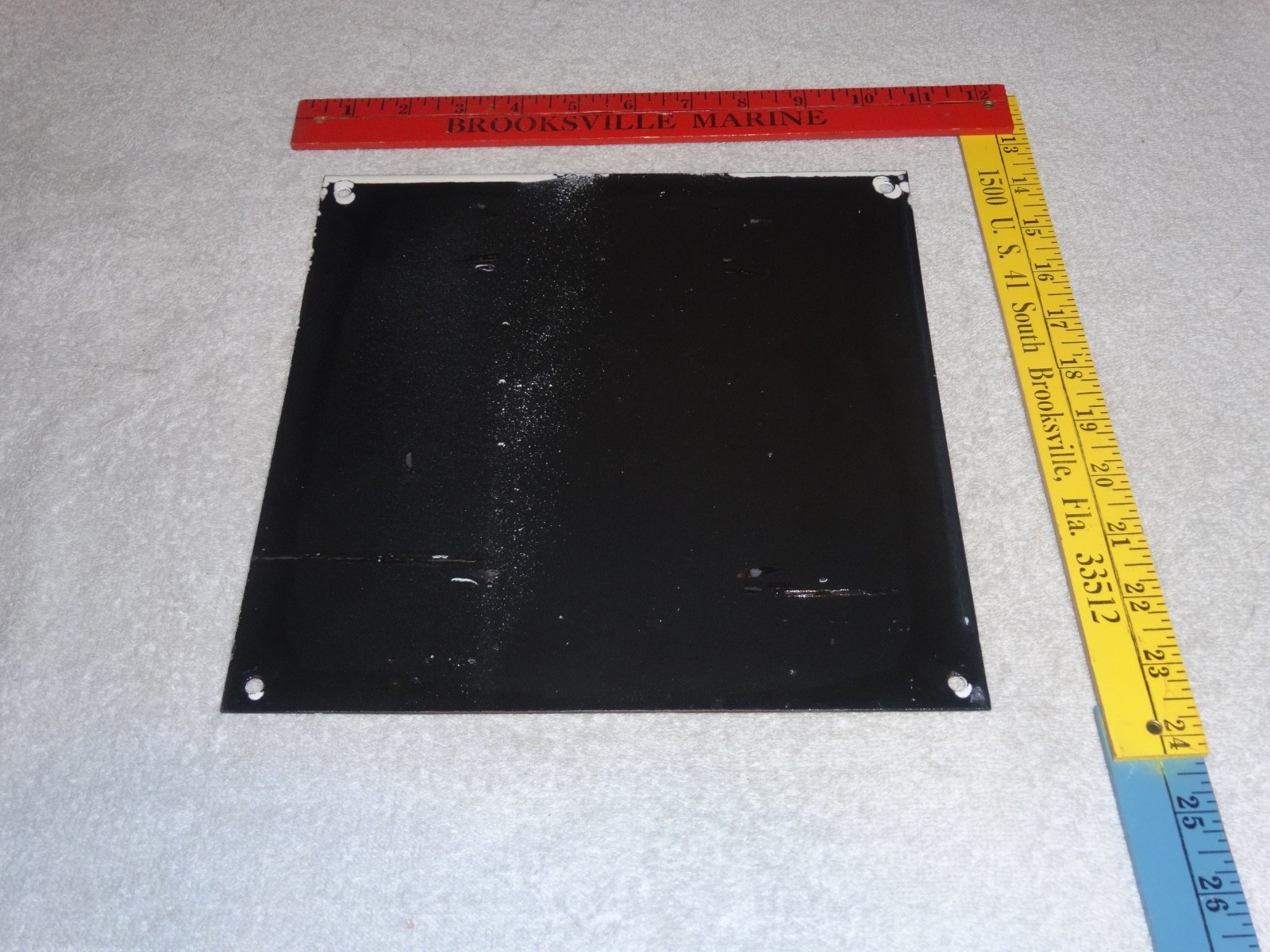 VINTAGE TRIUMPH T110 MOTORCYCLE DEALER TIGER 10" PORCELAIN METAL GASOLINE ⛽ SIGN