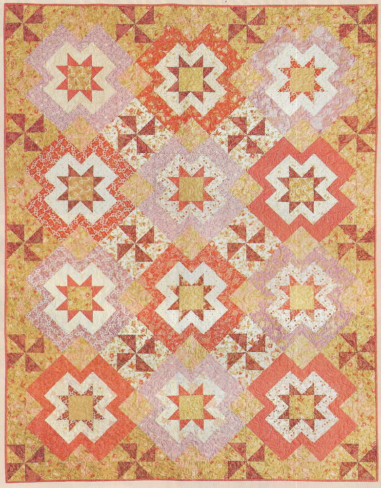 Gypsy Rose Quilt quilting pattern instructions