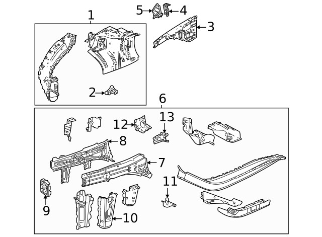 Genuine GM Inner Rail 60007991