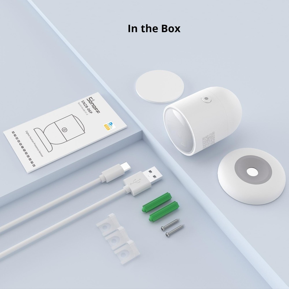 SONOFF SNZB-06P Zigbee Human Presence Sensor Smart Motion Detector