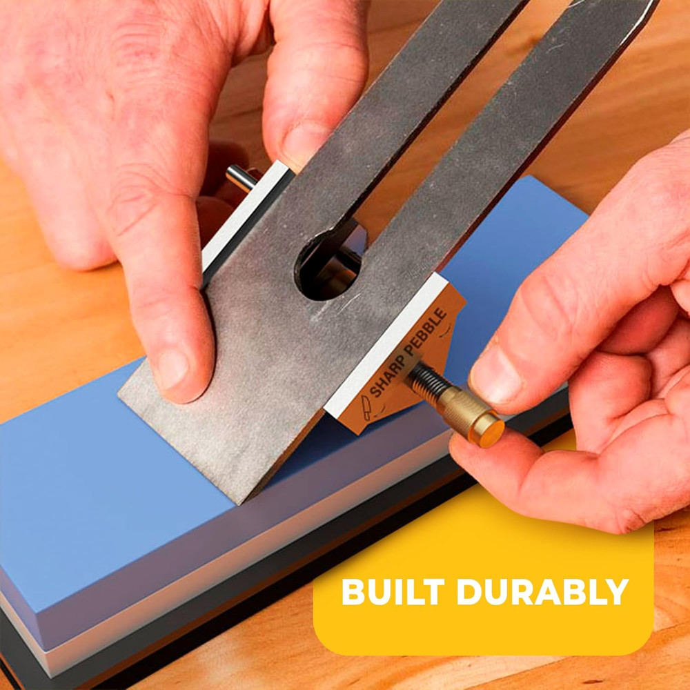 Sharp Pebble Honing Guide - Chisel & Plane Sharpening Jig - Fits Chisels 0.25' t