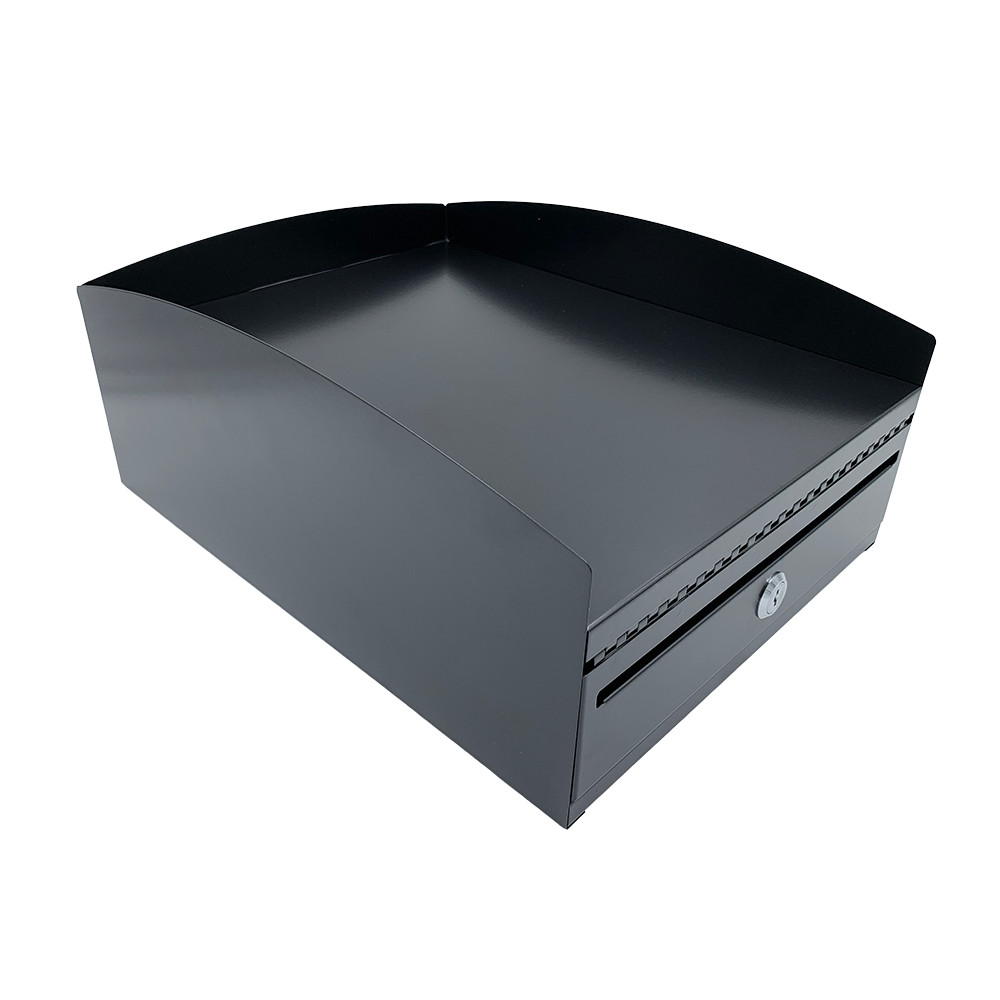 Huron Locking Desktop Inbox Desk Organizer HASZ0176