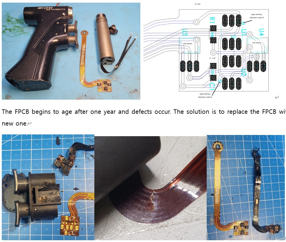 Flex Board for Stryker TPS CORE REMB Universal Driver Trigger
