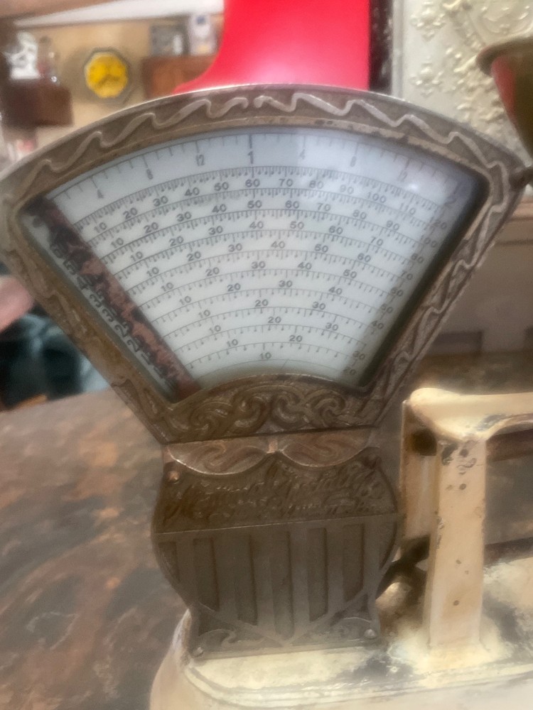 antique candy scale, national