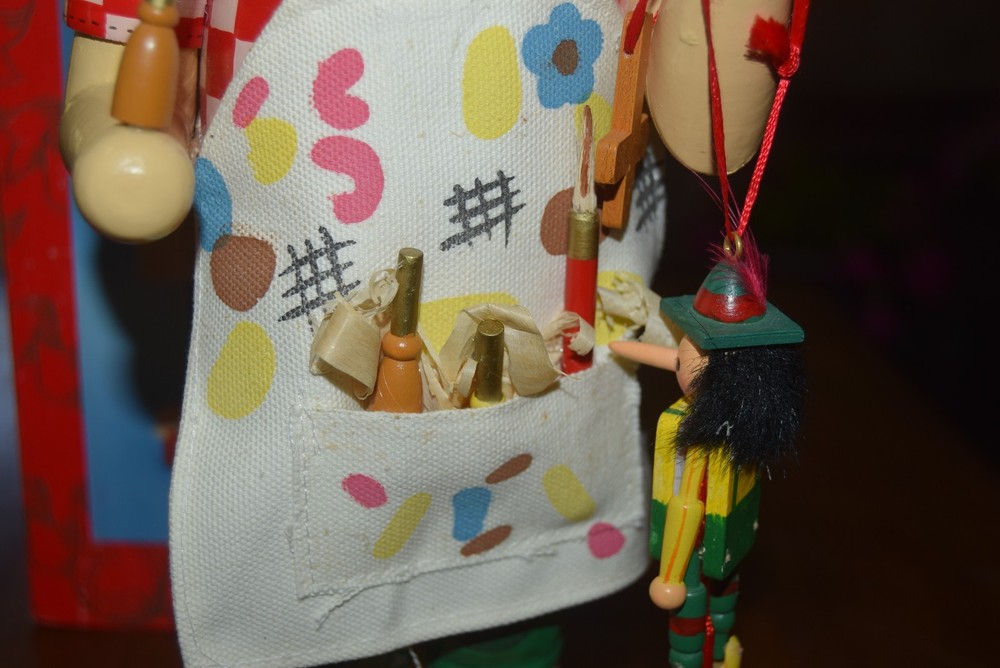 Kurt S. Adler 12 inch NUTCRACKER GEPPETTO AT WORK