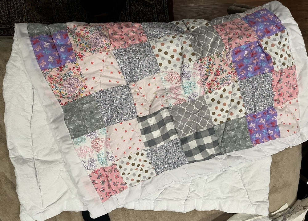 handmade patchwork quilt new