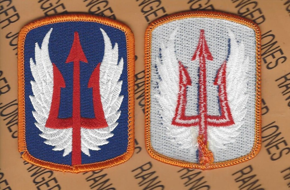 US Army 185th Aviation Brigade ~3" uniform shoulder patch m/e