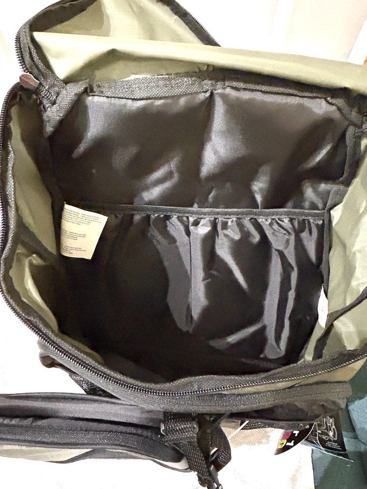 Fuel Backpack And Lunch Box, Army Green, NWT