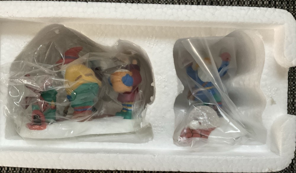 Dept 56 North Pole “Tea Tie Elves”
