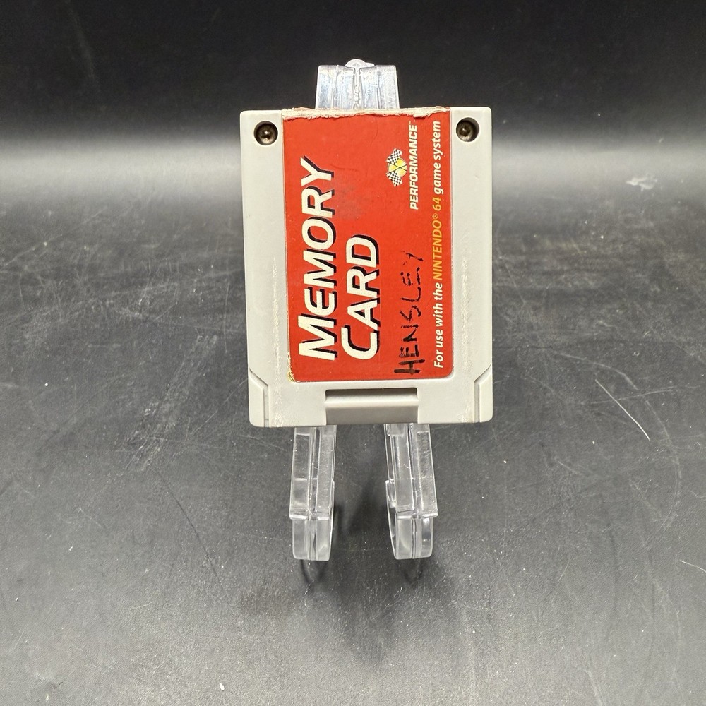 Nintendo 64 N64 Memory Card Plus Controller Pak by Performance P-302