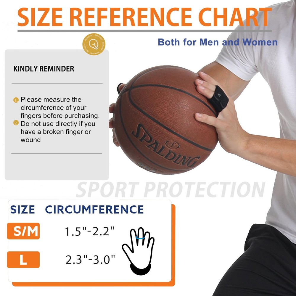 Finger Splints, 2PCS Splint, Compression Support Medium, Double