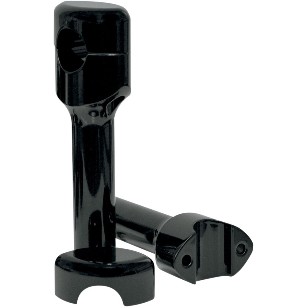 LA Choppers 6" Black Hefty Smooth Riser LA-7406-06B