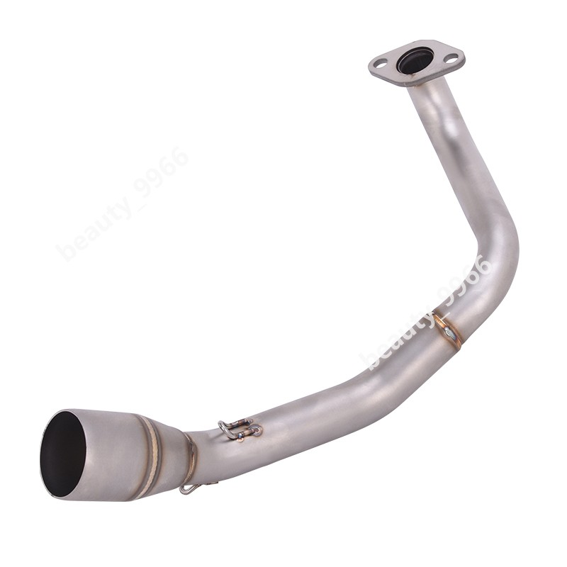 For Honda NAVI 110 2017-2025 Exhaust System Mid Link Pipe Muffler Tip Black